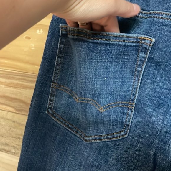 American Eagle Outfitters size 34x36 Slim Straight Medium Wash Stretch Jeans - Picture 9 of 15